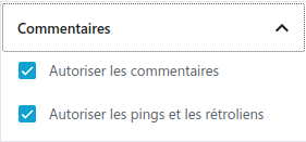 Commentaires