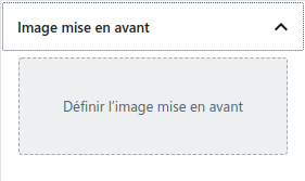 Image mise en avant
